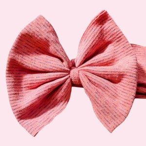 Valentine Pink Headwrap bow